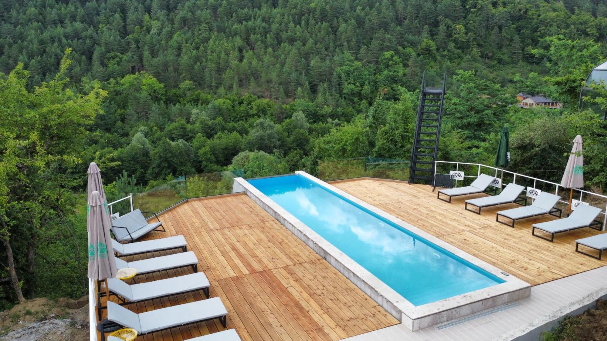 Glamping Georgia Krikhi Hotel Ambrolauri Kültér fotó