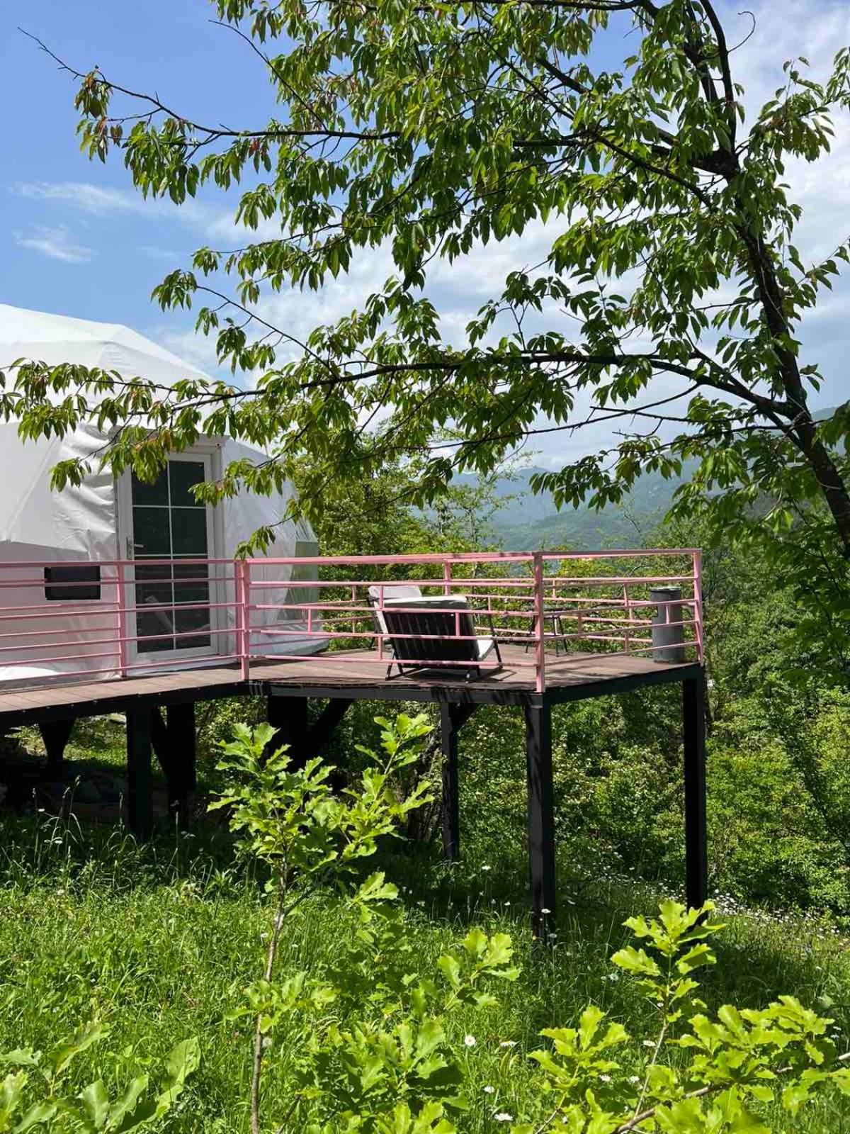 Glamping Georgia Krikhi Hotel Ambrolauri Kültér fotó